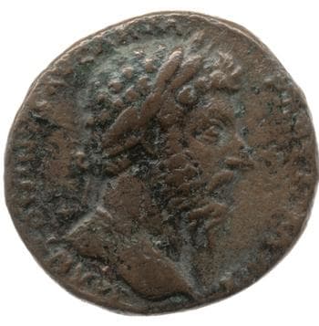 obverse of Marcus Aurelius RIC III 953