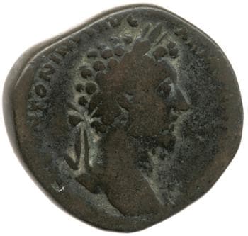 obverse of Marcus Aurelius RIC III 942