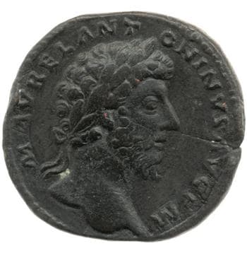 obverse of Marcus Aurelius RIC III 877