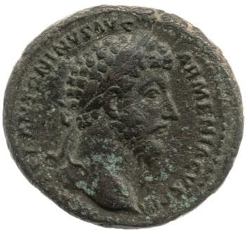 obverse of Marcus Aurelius RIC III 867