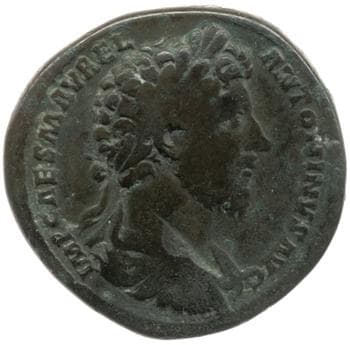 obverse of Marcus Aurelius RIC III 821