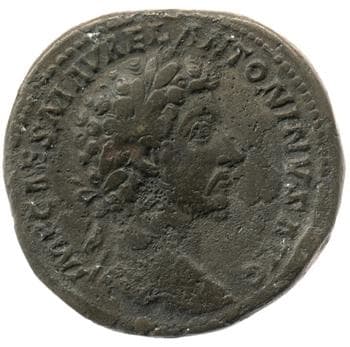 obverse of Marcus Aurelius RIC III 812