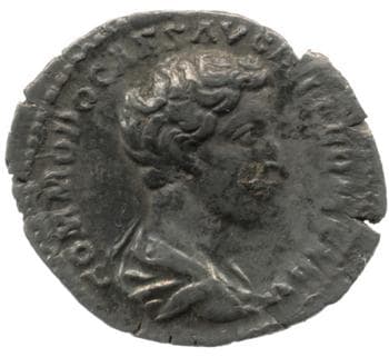 obverse of Marcus Aurelius RIC III 609
