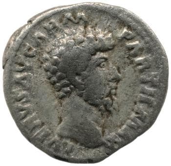 obverse of Marcus Aurelius RIC III 557