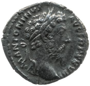 obverse of Marcus Aurelius RIC III 309