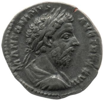 obverse of Marcus Aurelius RIC III 279