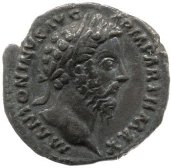 obverse of Marcus Aurelius RIC III 176