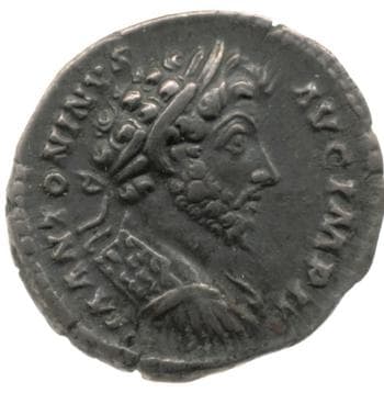obverse of Marcus Aurelius RIC III 113A
