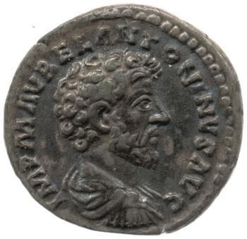 obverse of Marcus Aurelius RIC III 6