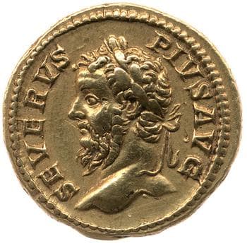 obverse of Septimius Severus RIC IV 278B