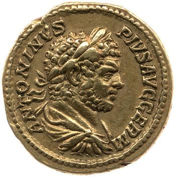 obverse of Caracalla RIC IV 242