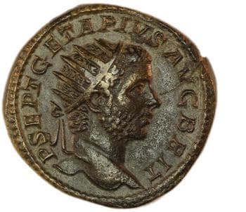 obverse of Geta RIC IV 174A