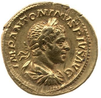 obverse of Elagabalus RIC IV 37
