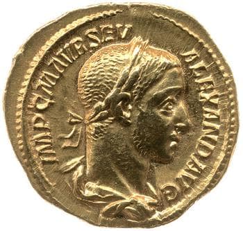 obverse of Severus Alexander RIC IV 126