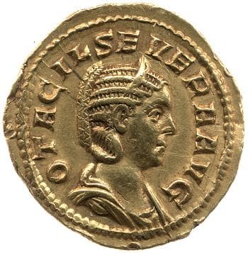 obverse of Philip I RIC IV 116A