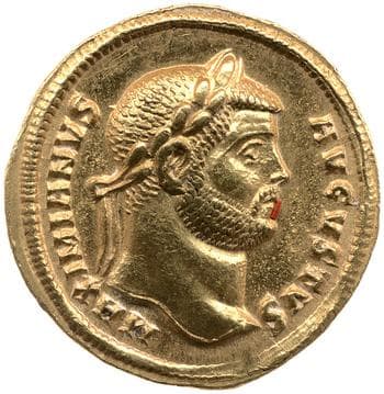 obverse of Diocletian RIC V 615