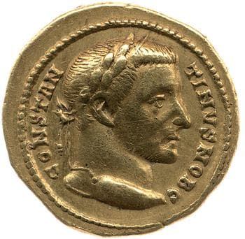 obverse of Constantius I RIC VI 633