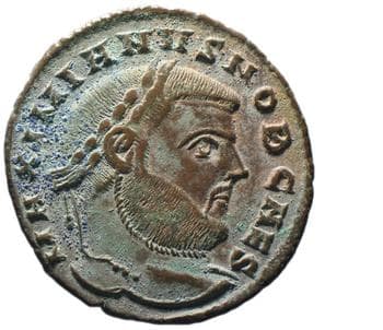 obverse of Maximian RIC VI 122