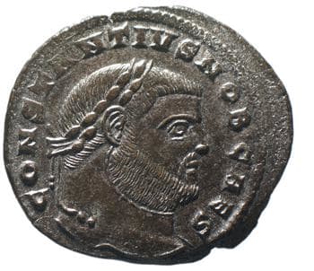 obverse of Maximian RIC VI 121
