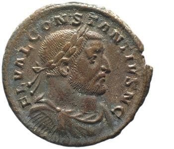 obverse of Maximian RIC VI 555