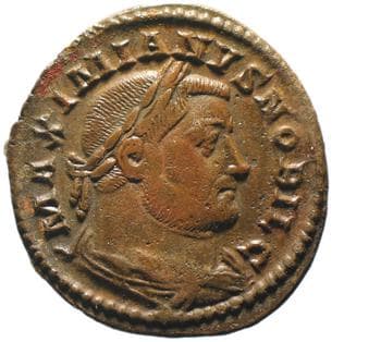 obverse of Maximian RIC VI 533