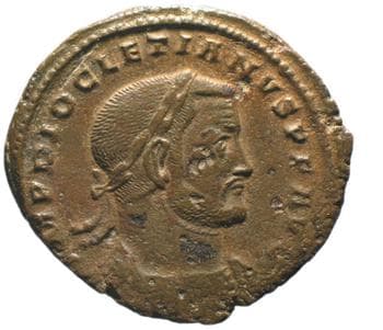 obverse of Maximian RIC VI 401