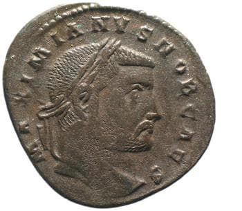 obverse of Maximian RIC VI 238