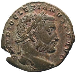 obverse of Maximian RIC VI 230A