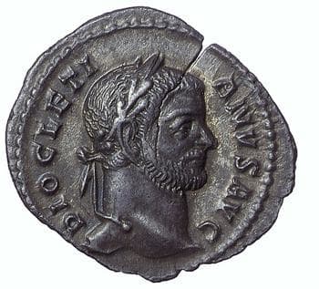 obverse of Maximian RIC VI 102A