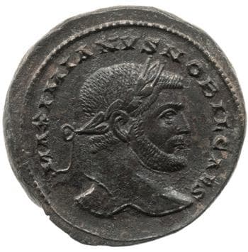 obverse of Maximian RIC VI 5