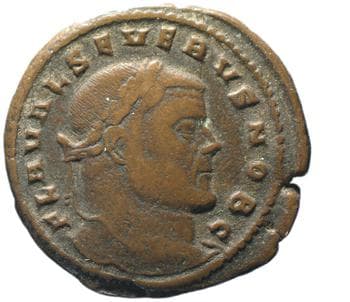 obverse of Constantius I RIC VI 172