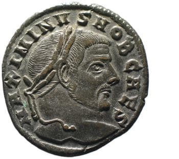obverse of Constantius I RIC VI 67B
