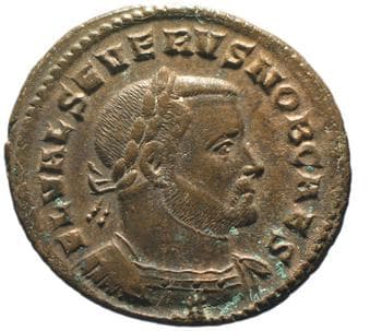 obverse of Constantius I RIC VI 660