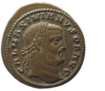 obverse of Galerius RIC VI 50