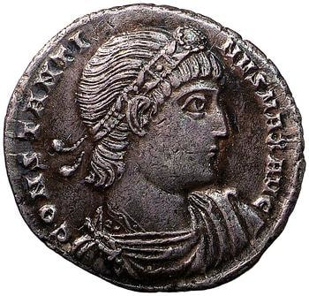 obverse of Constantine I RIC VII 58
