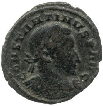 obverse of Constantine I RIC VI 143