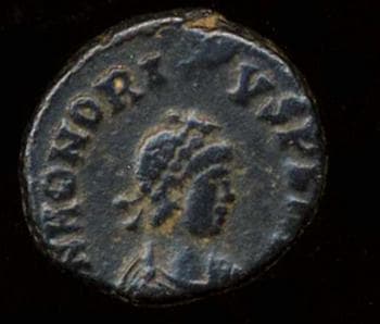 obverse of Arcadius RIC X 133