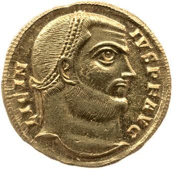 obverse of Licinius RIC VII 23