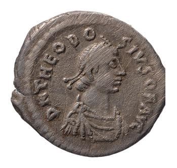 obverse of Theodosius II RIC X 377