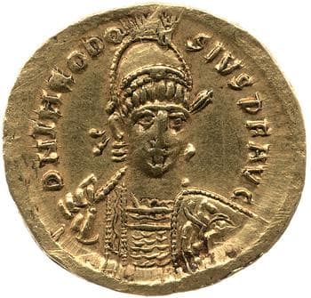 obverse of Theodosius II RIC X 367