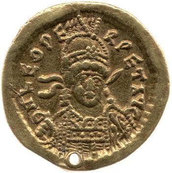 obverse of Leo I RIC X 637