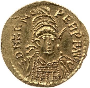 obverse of Zeno RIC X 3631
