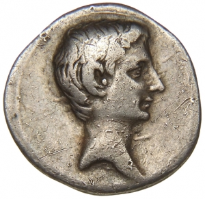 obverse of Augustus RIC I² 518