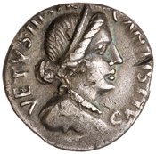obverse of Augustus RIC I² 367