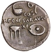 reverse of Augustus RIC I² 367