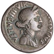 obverse of Augustus RIC I² 368