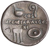 reverse of Augustus RIC I² 368