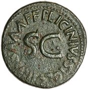 reverse of Augustus RIC I² 345