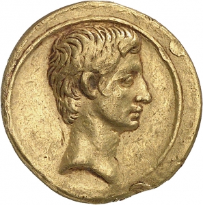 obverse of Augustus RIC I² 261