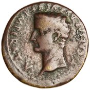 obverse of Augustus RIC I² 237
